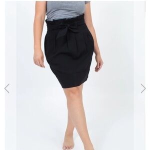 BCBGMaxazria Paperbag Skirt